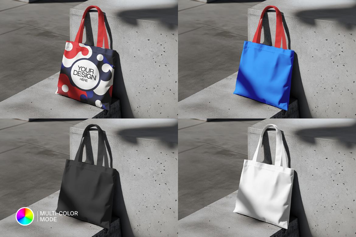Tote Urban Bag Mockup