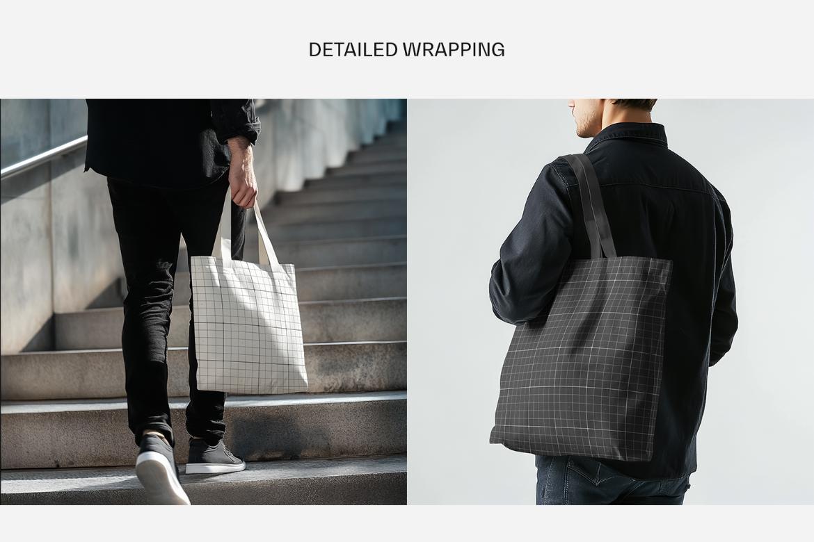 Tote Urban Bag Mockup