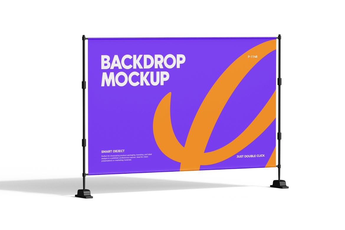 Street Backdrop Banner Mock-up