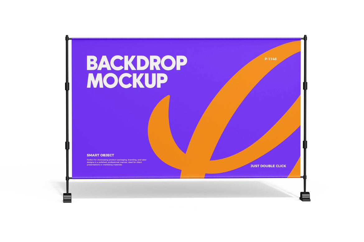 Street Backdrop Banner Mock-up