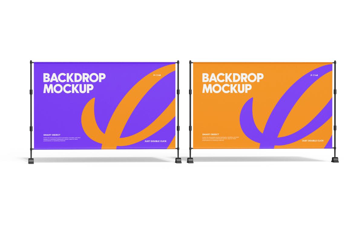 Street Backdrop Banner Mock-up
