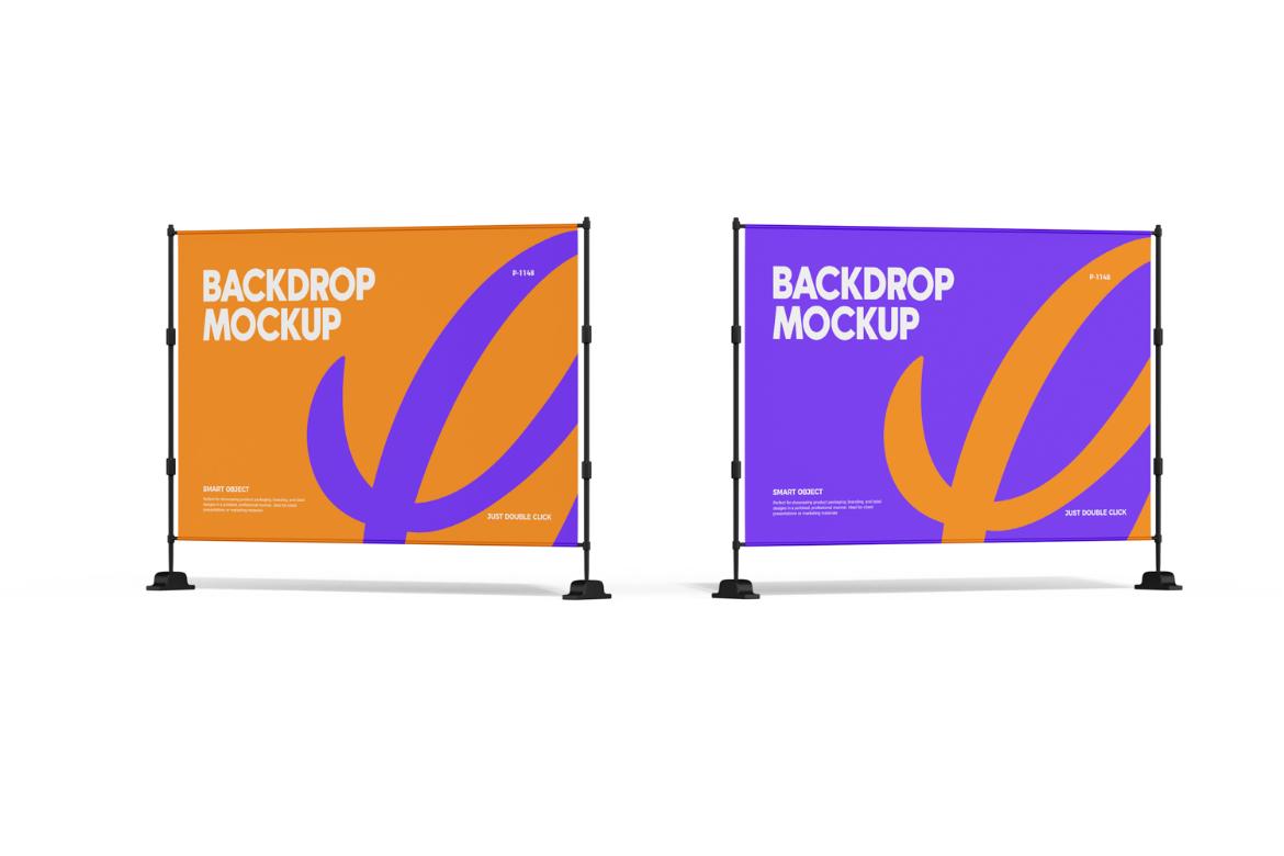 Street Backdrop Banner Mock-up