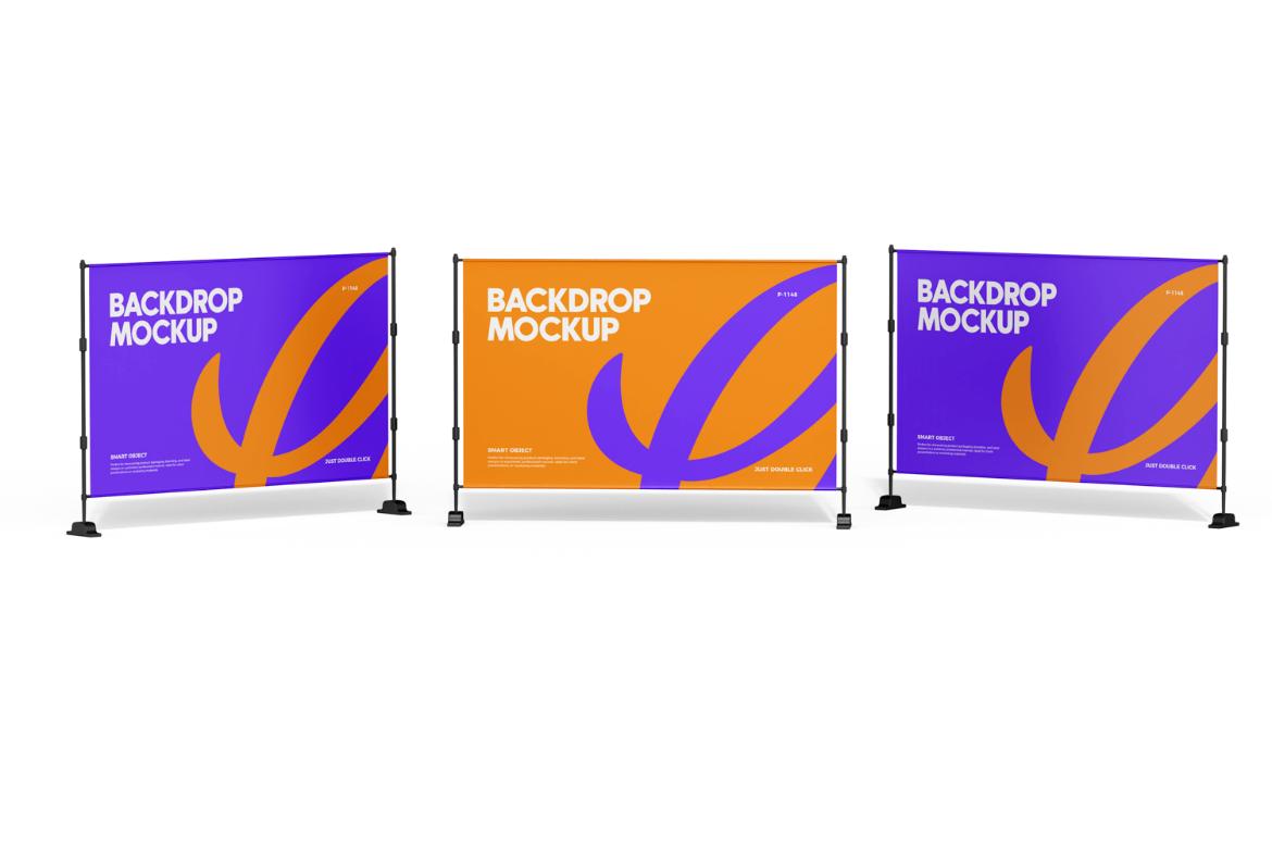 Street Backdrop Banner Mock-up