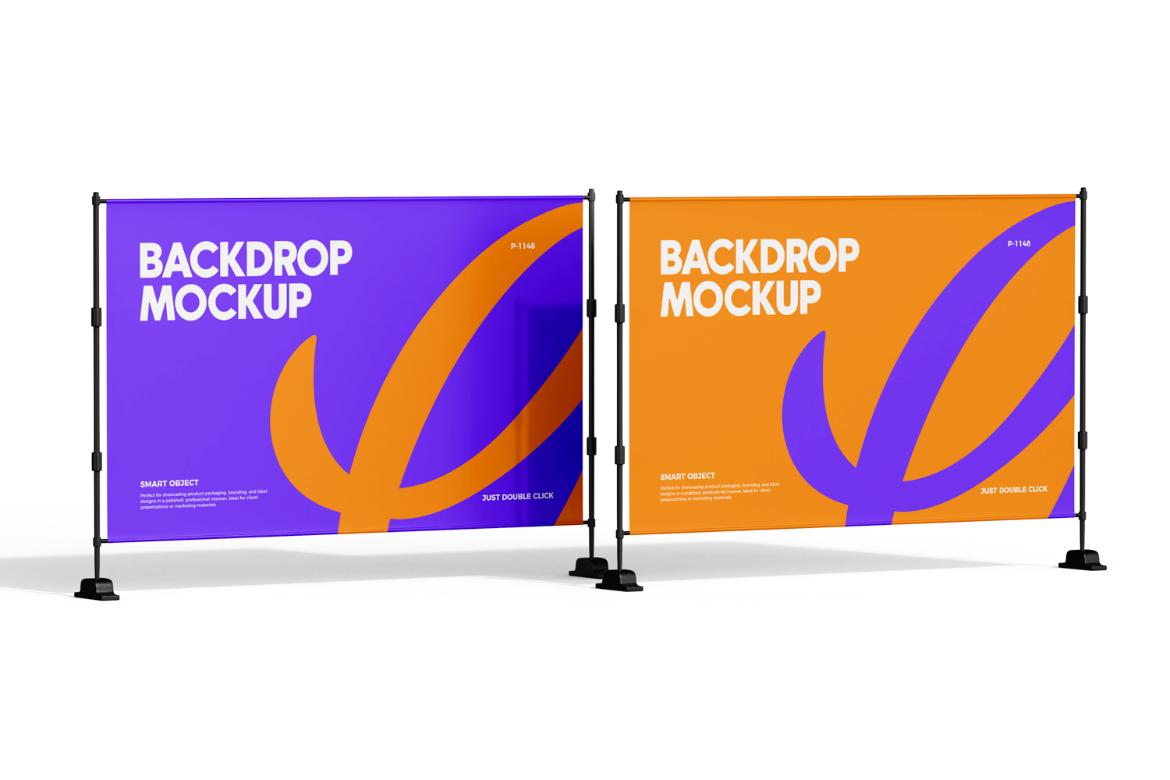 Street Backdrop Banner Mock-up