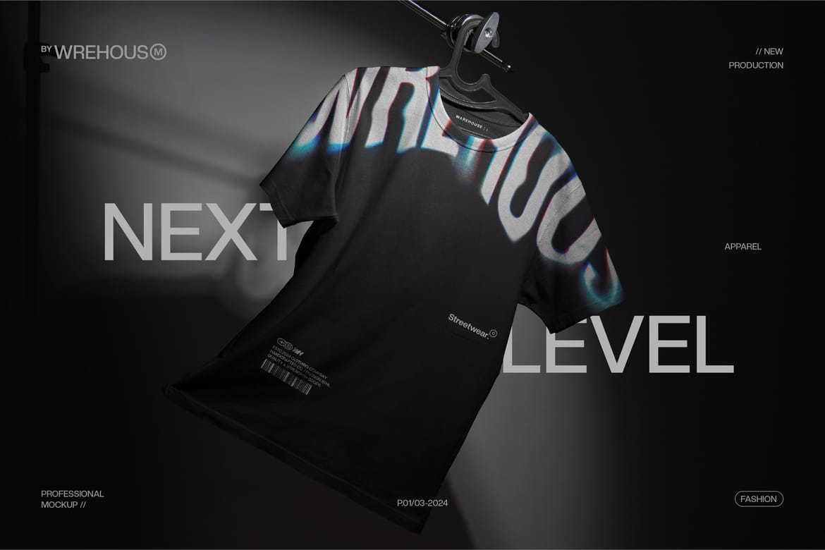 Realistic T-Shirt Mockup P.1