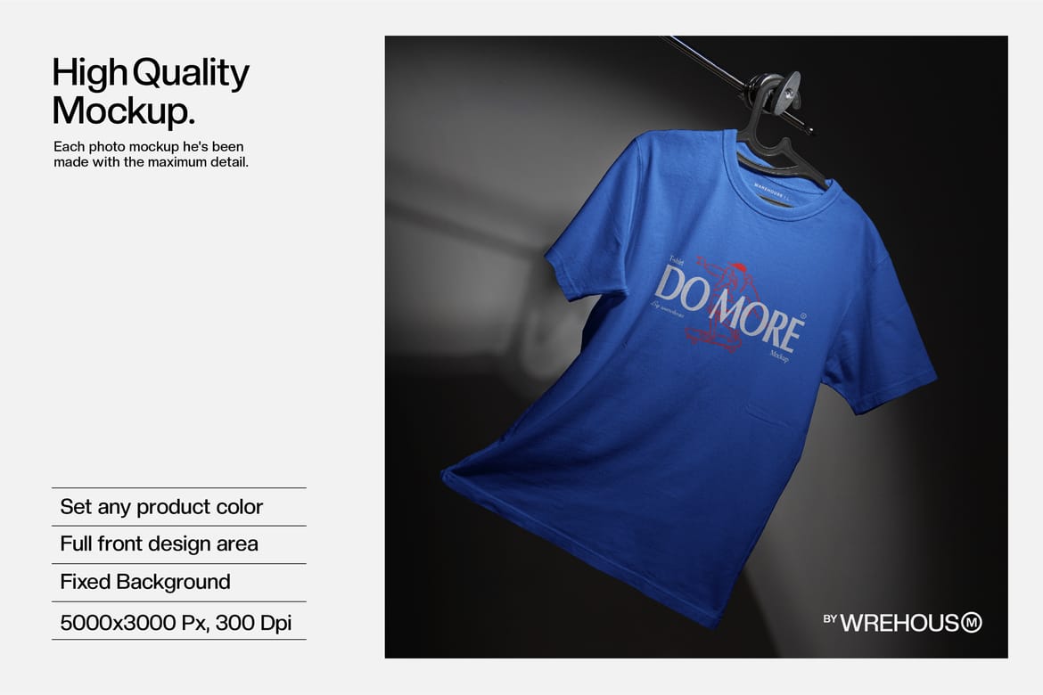 Realistic T-Shirt Mockup P.1