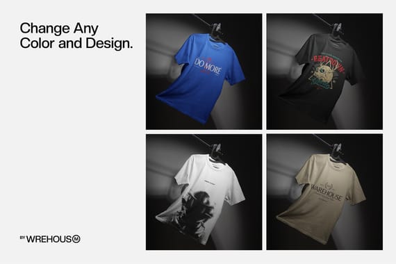 Realistic T-Shirt Mockup P.1