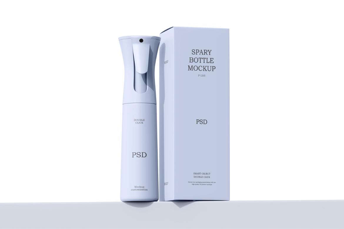 Imporx Continuous Spray Bottle Mockup