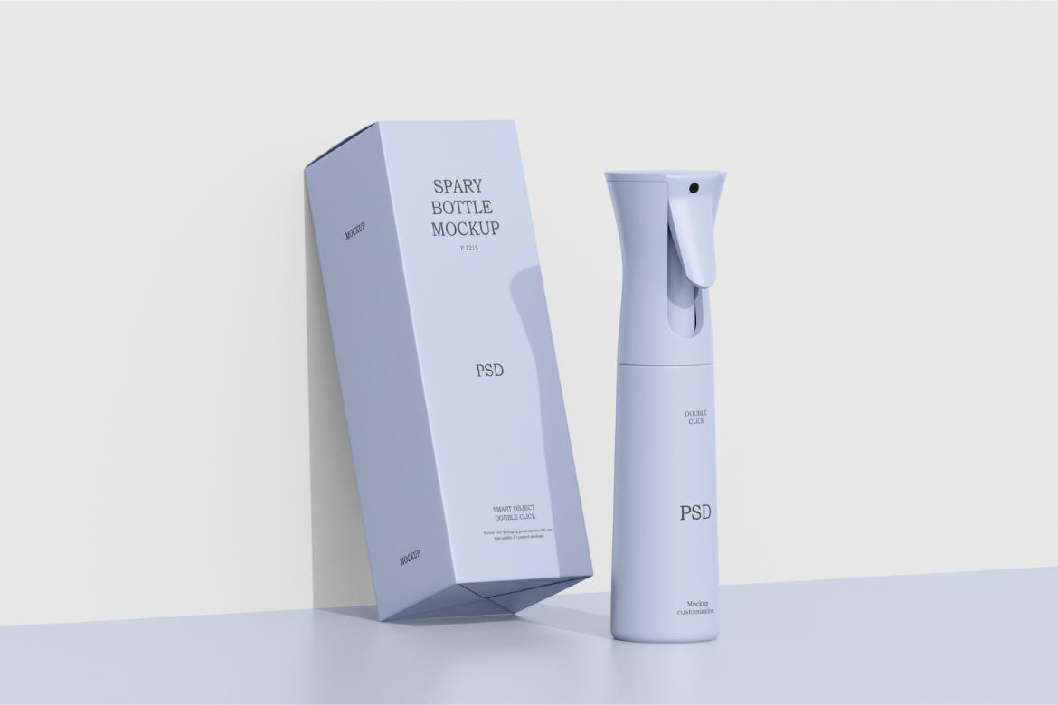 Imporx Continuous Spray Bottle Mockup
