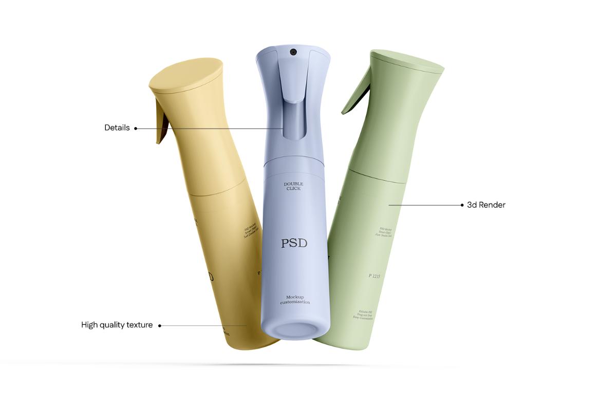 Imporx Continuous Spray Bottle Mockup