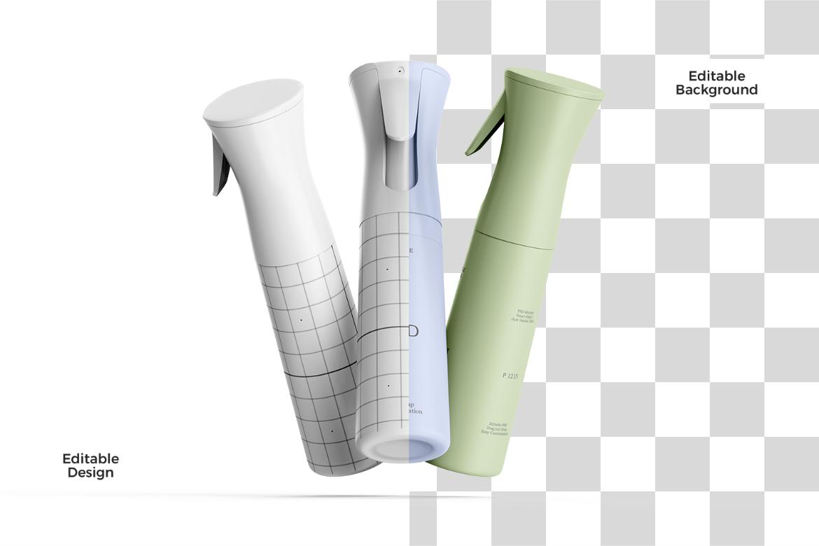 Imporx Continuous Spray Bottle Mockup