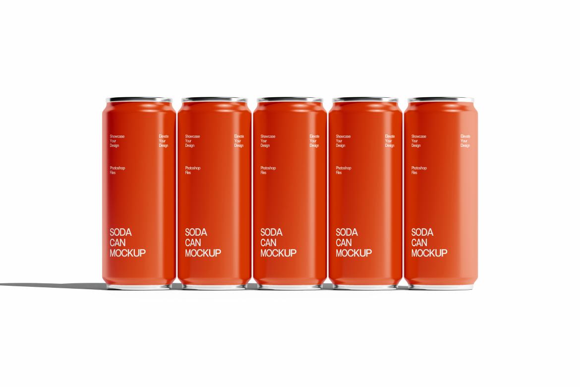 Soda Can Mockup