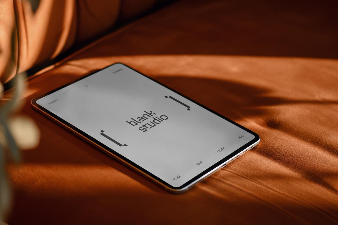 Sofa Lounge iPad Mockup