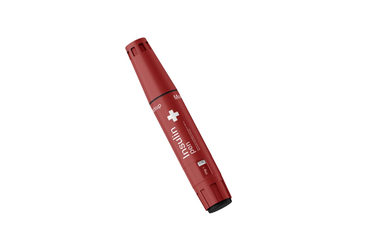 Insulin Pen Mockup Set