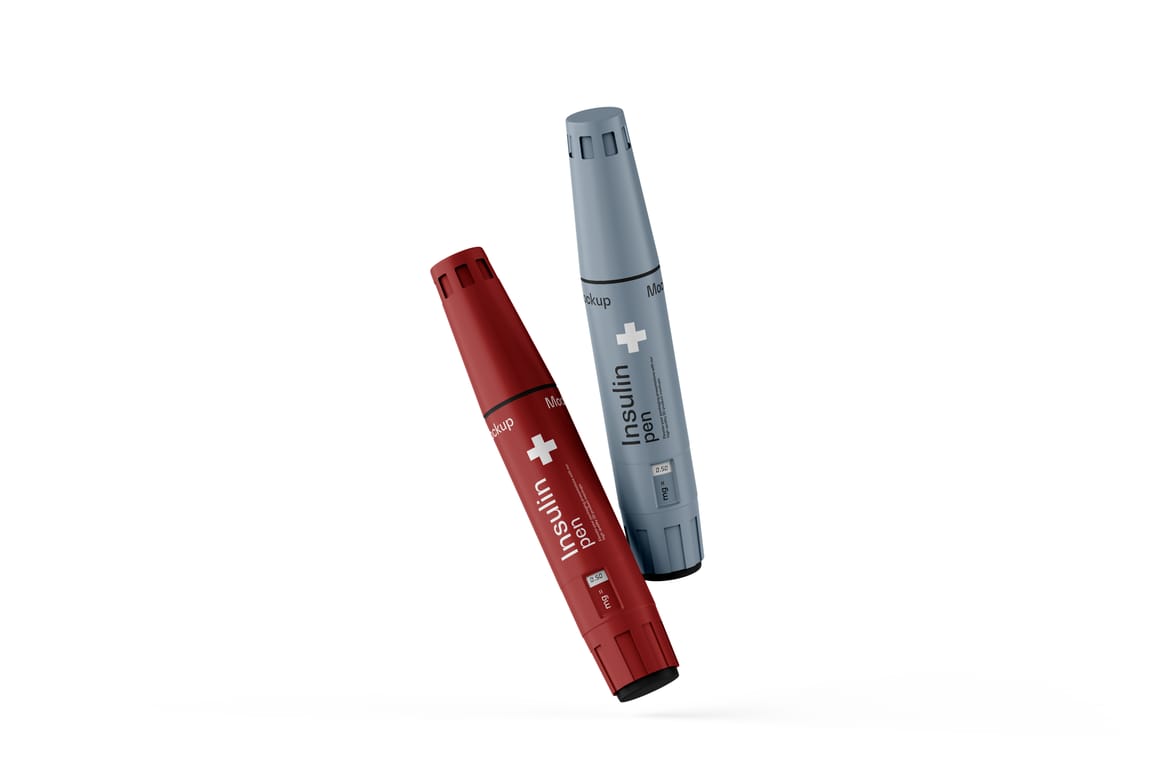 Insulin Pen Mockup Set