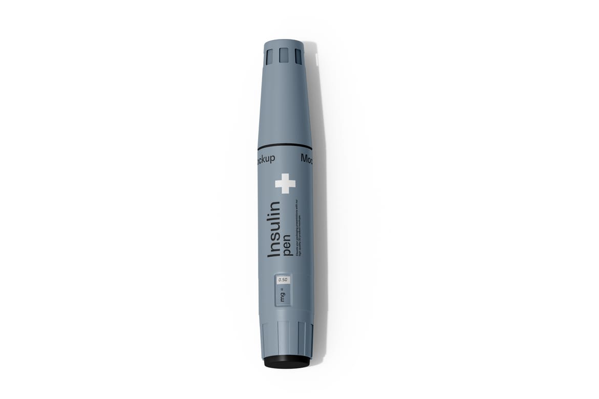 Insulin Pen Mockup Set