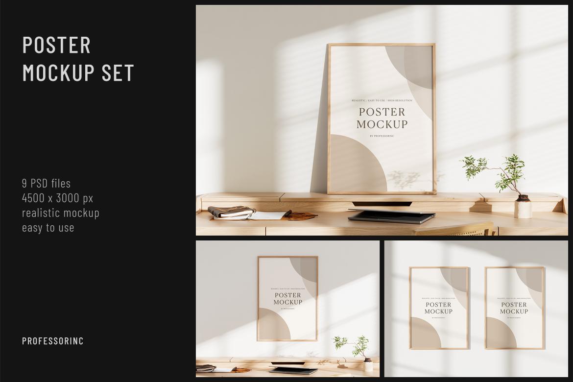Poster Mockup Set