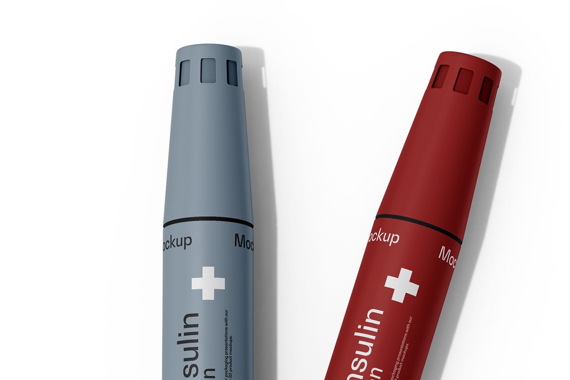 Insulin Pen Mockup Set