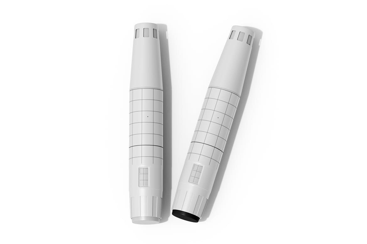 Insulin Pen Mockup Set