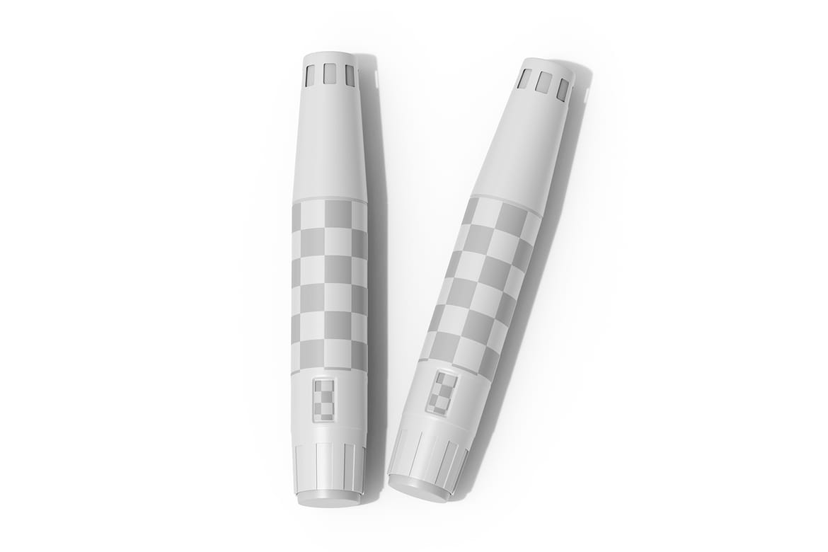 Insulin Pen Mockup Set
