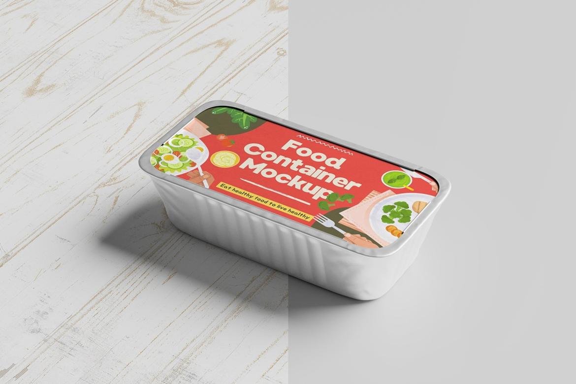 Food Container Mockup