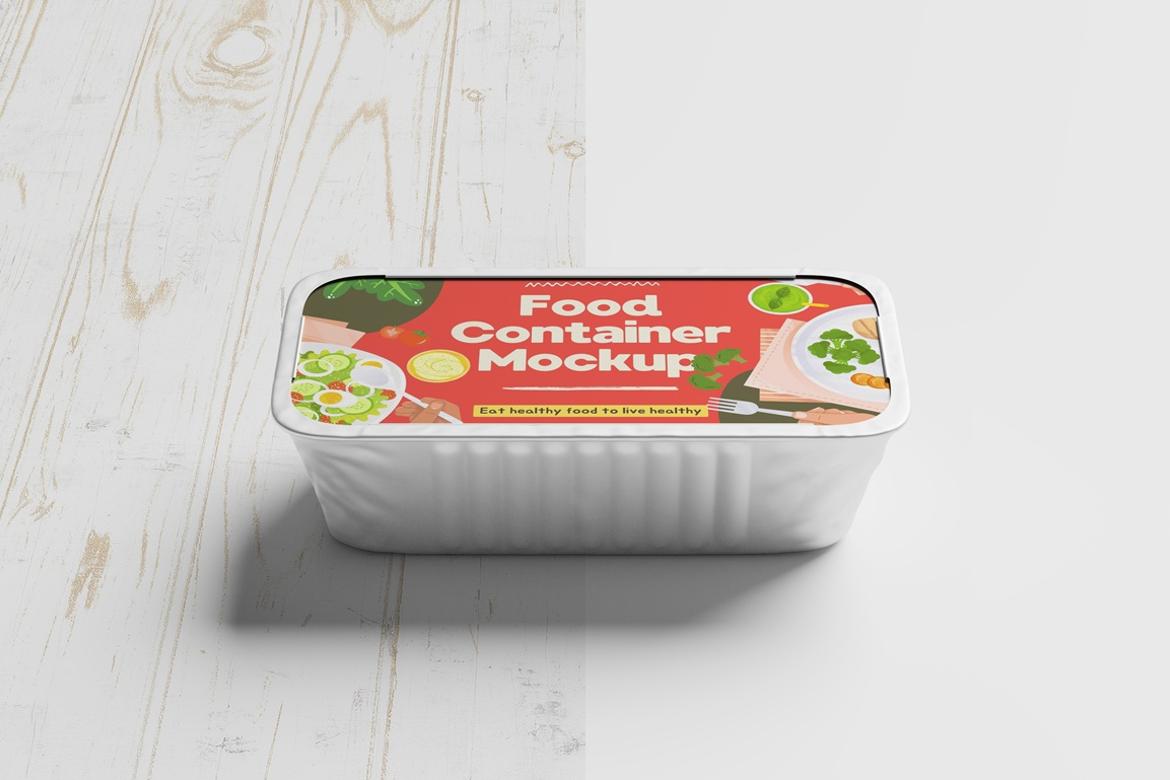 Food Container Mockup