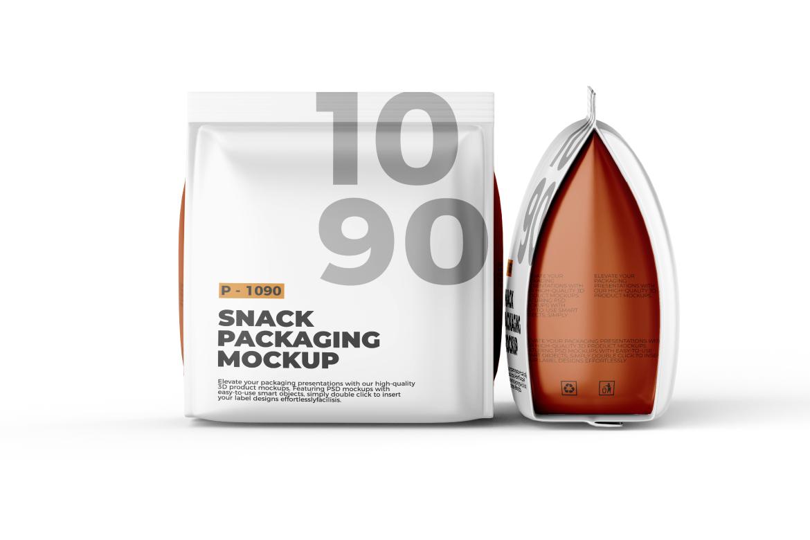 Pouch Packaging Mockup