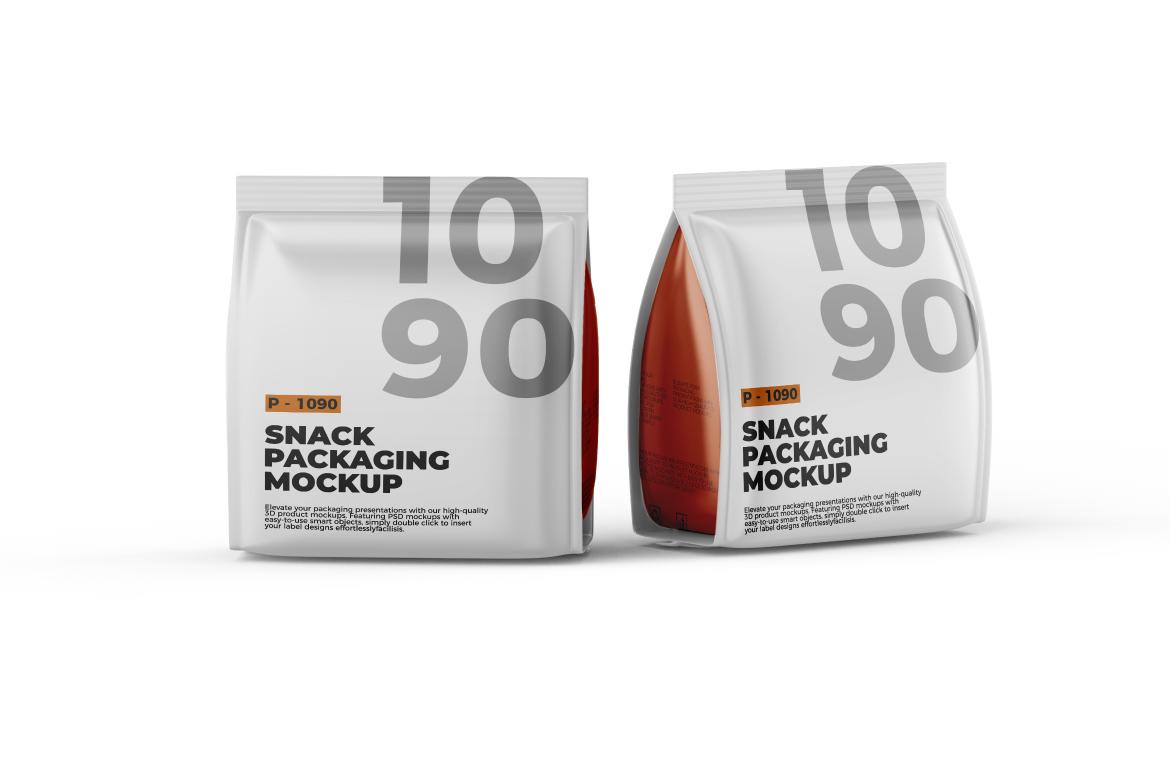 Pouch Packaging Mockup