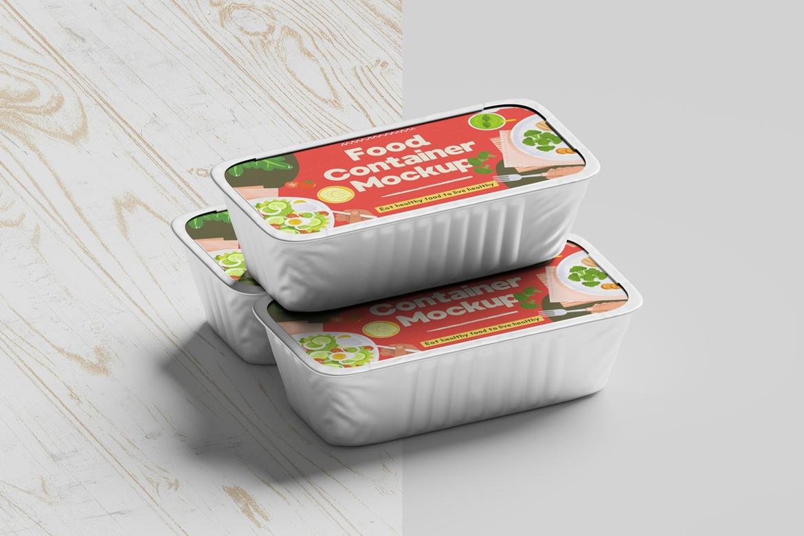 Food Container Mockup