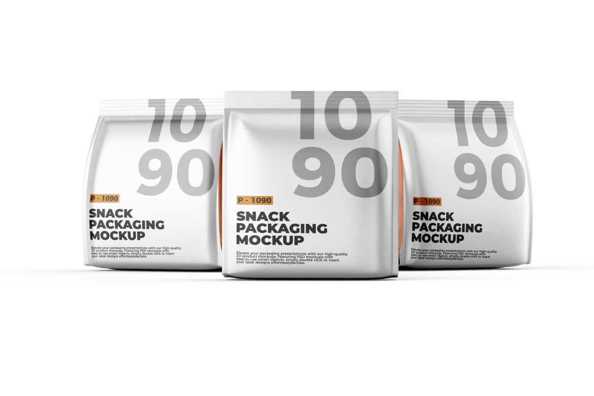 Pouch Packaging Mockup