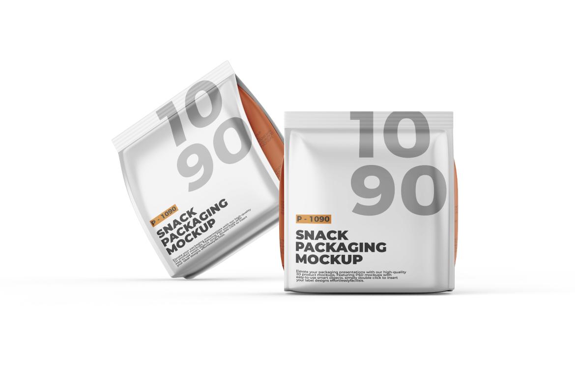 Pouch Packaging Mockup