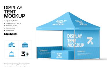 Advertising Canopy Mockup