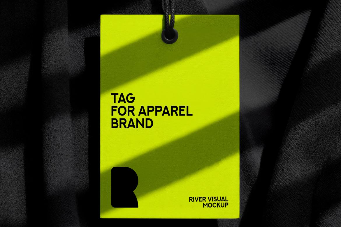 Tag For Apparel Branding Free Mockup