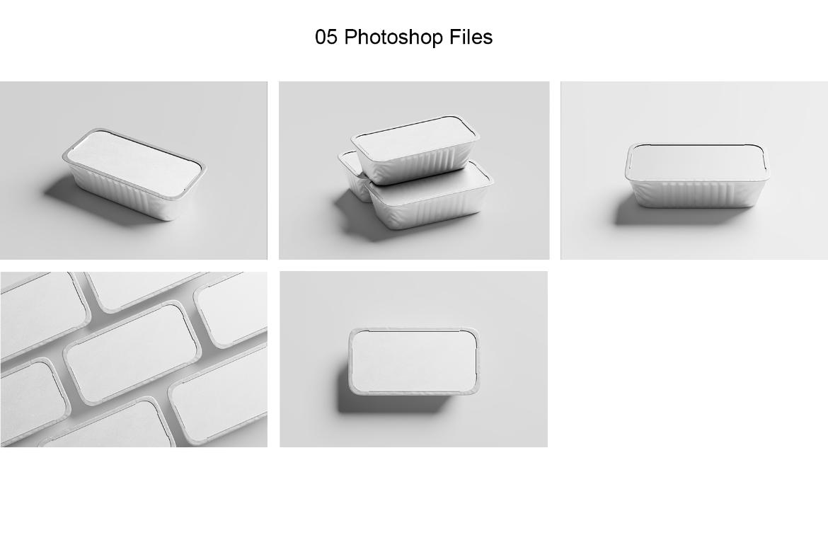 Food Container Mockup