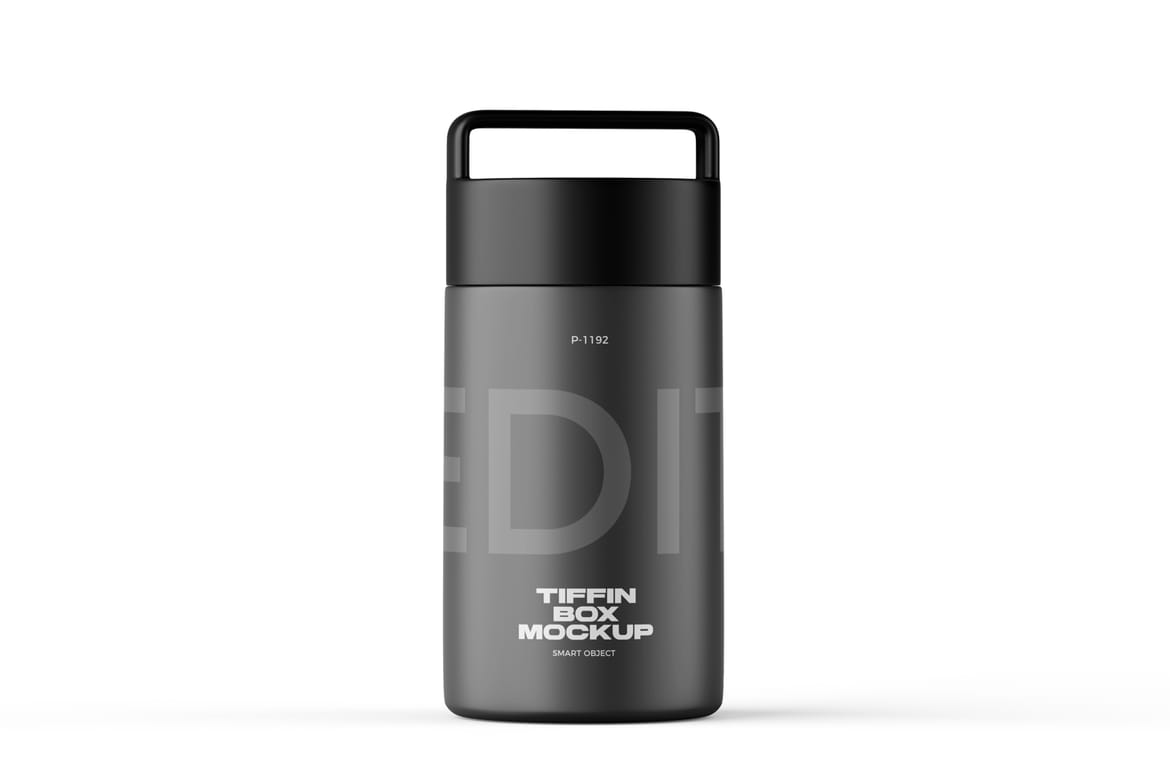 Thermos Food Jar Mockup