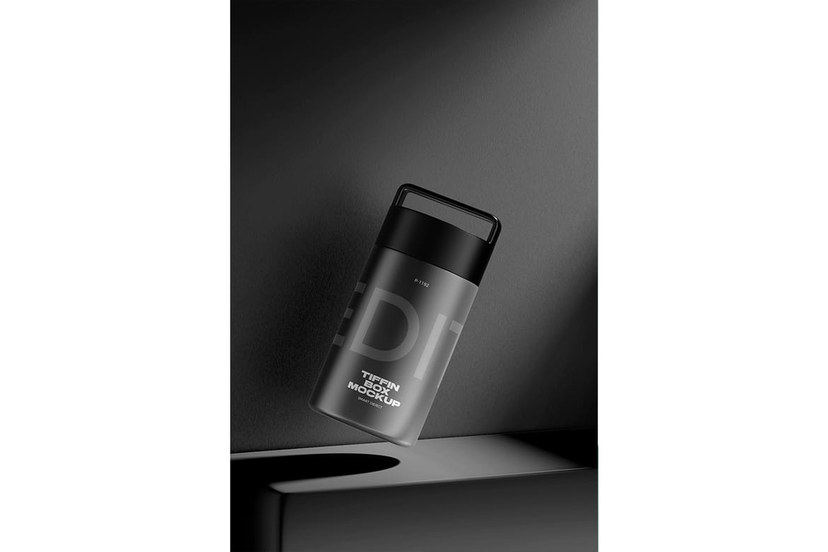 Thermos Food Jar Mockup