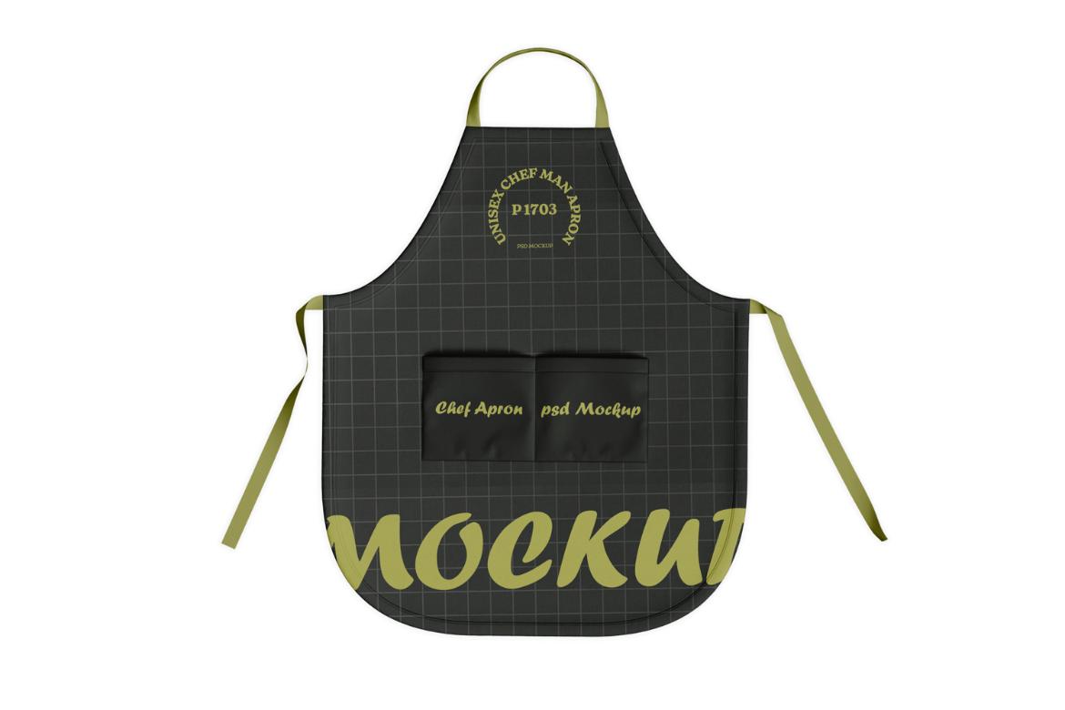 Unisex Chef Apron Mockup