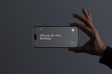 iPhone Pro Mockup Scene / Dusk Series 02