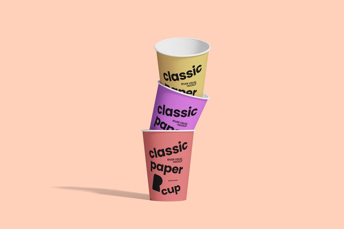 Paper Cup Mockup