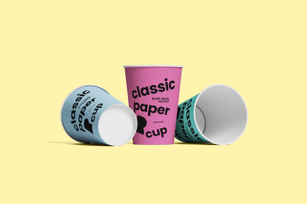Paper Cup Mockup