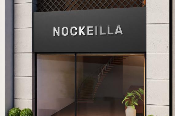 Sign & storefront logo mockup