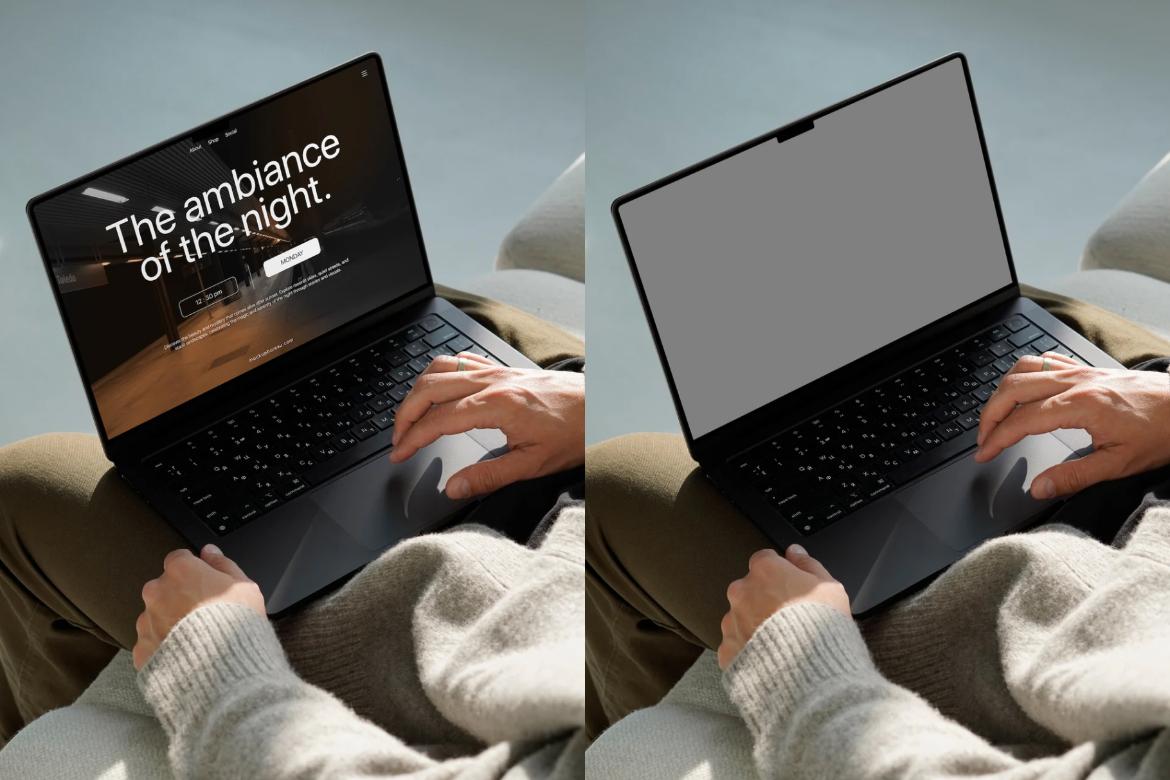 Macbook Mockup 008