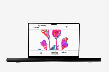 MacBook Pro Mockups Scane