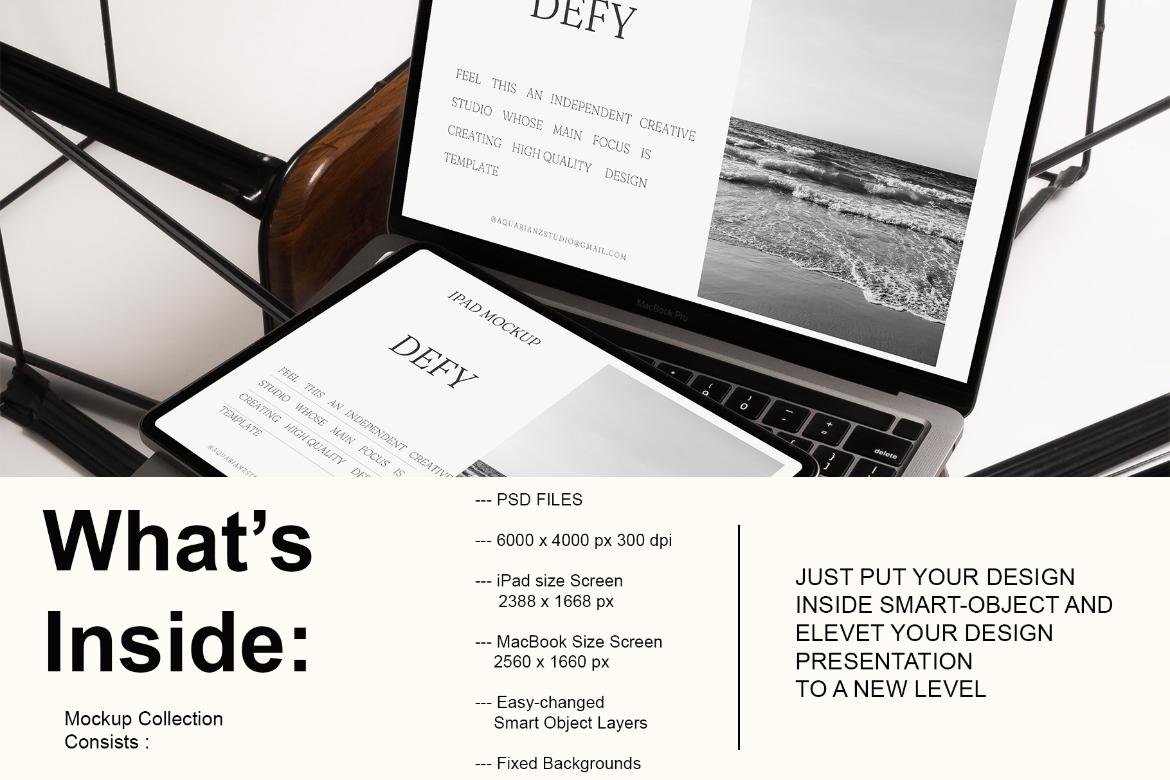 DEFY | Device Mockups