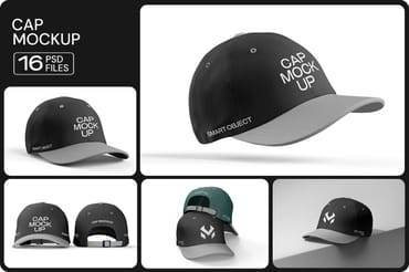 Baseball Cap Mockup For Branding