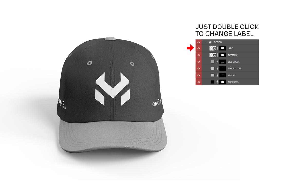 Baseball Cap Mockup For Branding