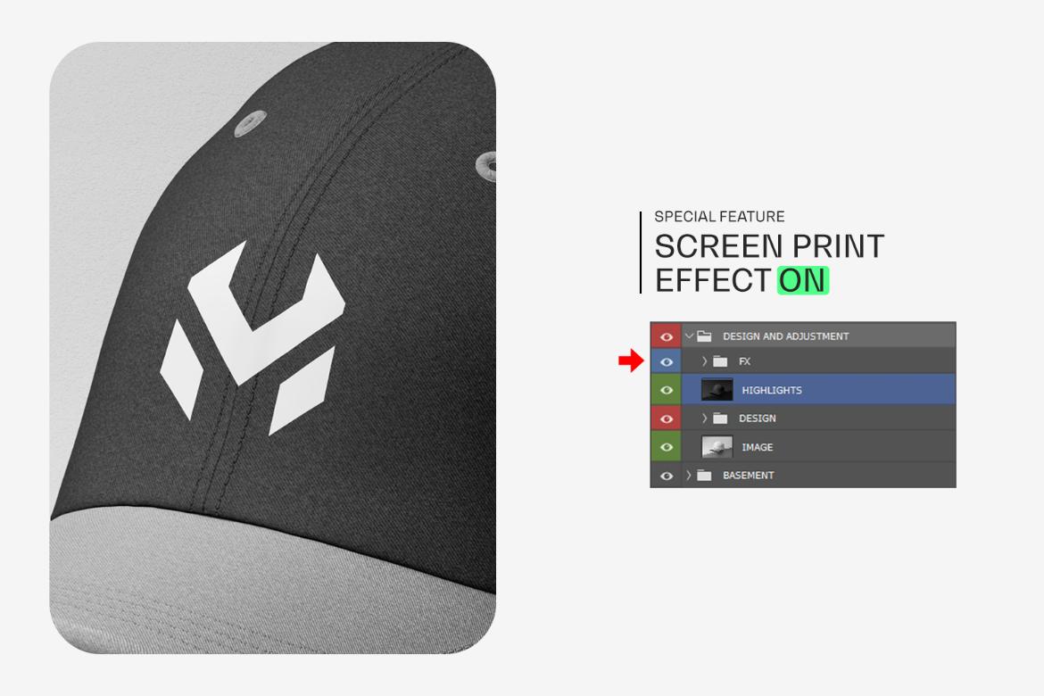 Baseball Cap Mockup For Branding