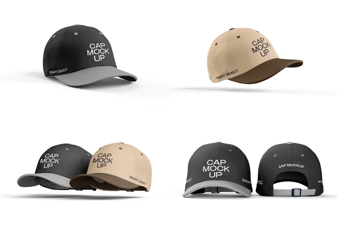 Baseball Cap Mockup For Branding