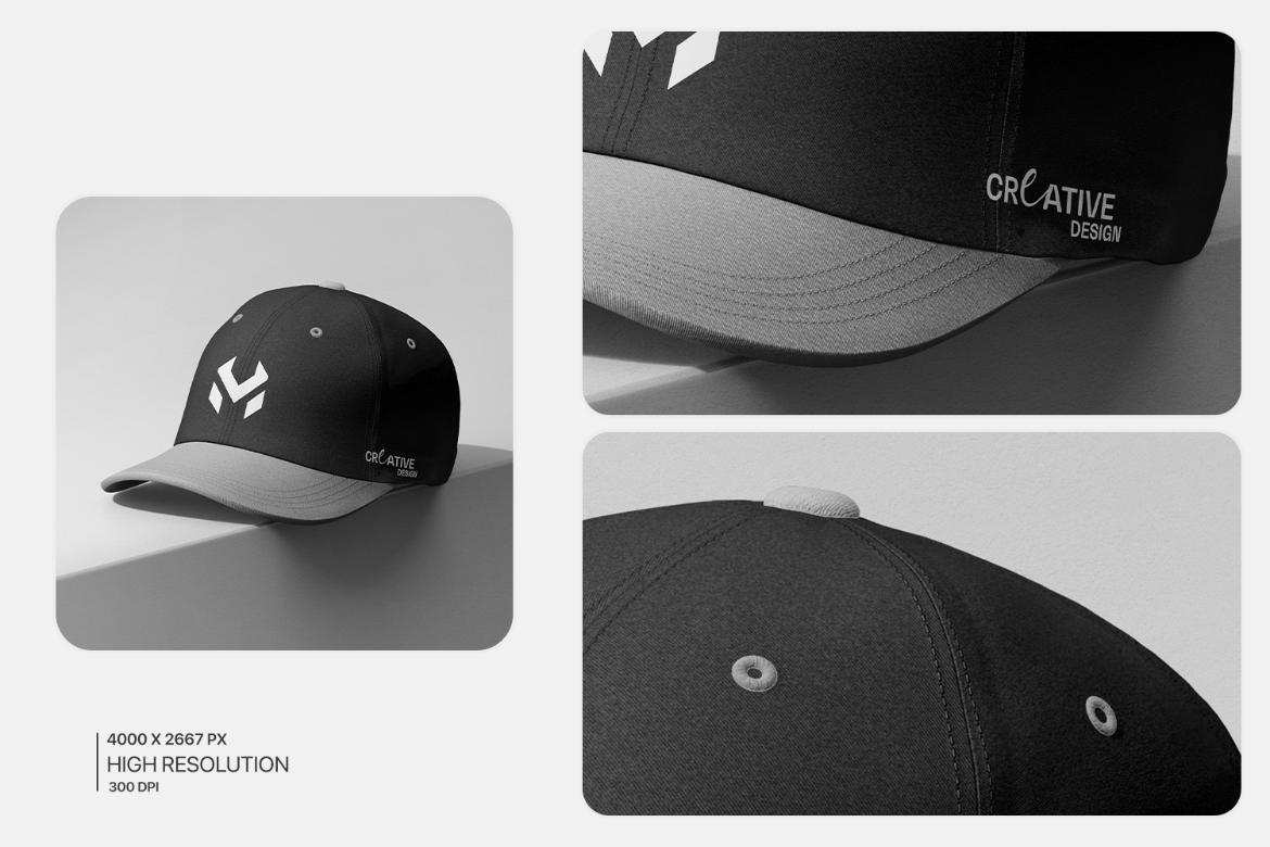 Baseball Cap Mockup For Branding