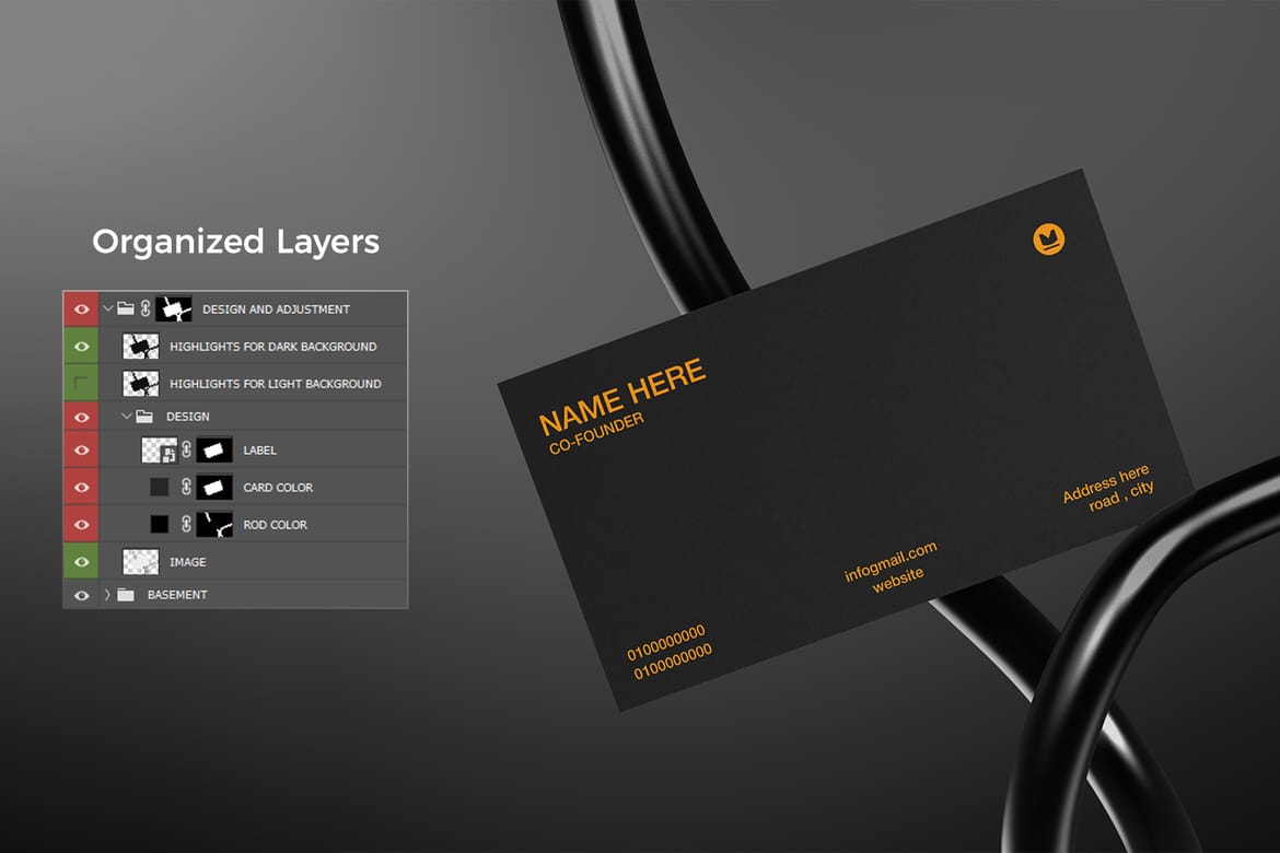 Business Card Mockup